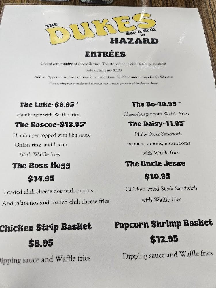 The Duke's Bar & Grill Menu image 4